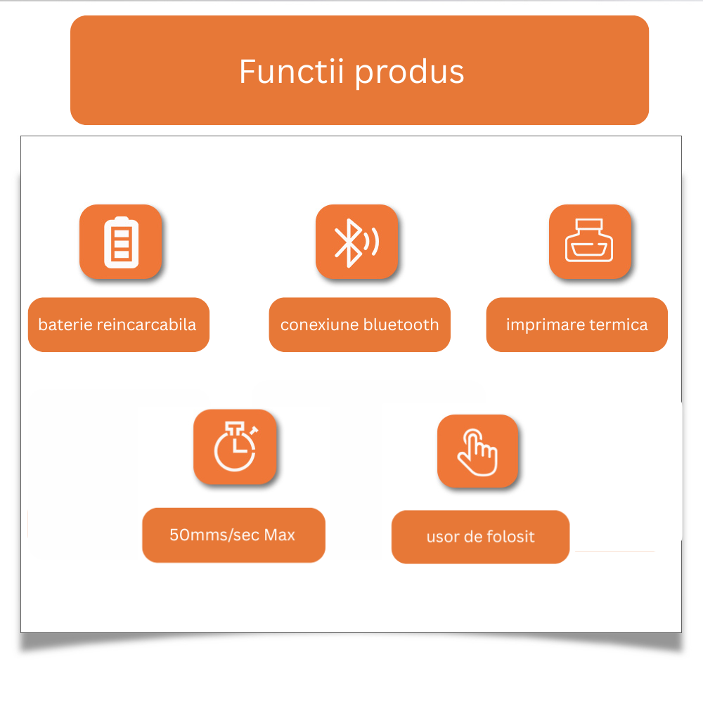 Mini imprimanta termica-portabila